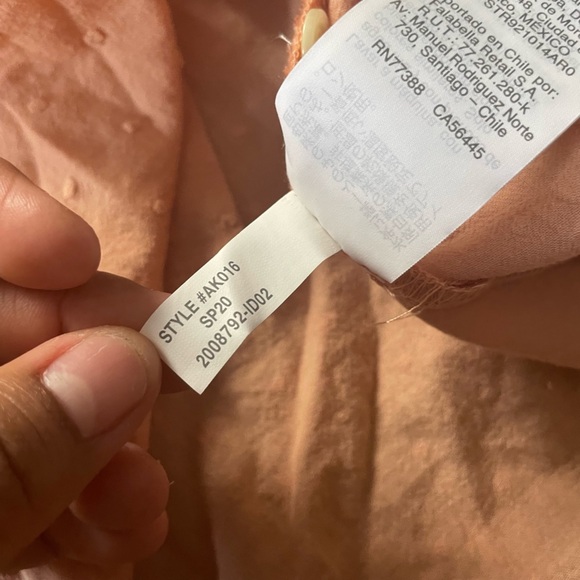 Madewell Women’s Rhyme Button Front-Top In Clipdot - Picture 8 of 9